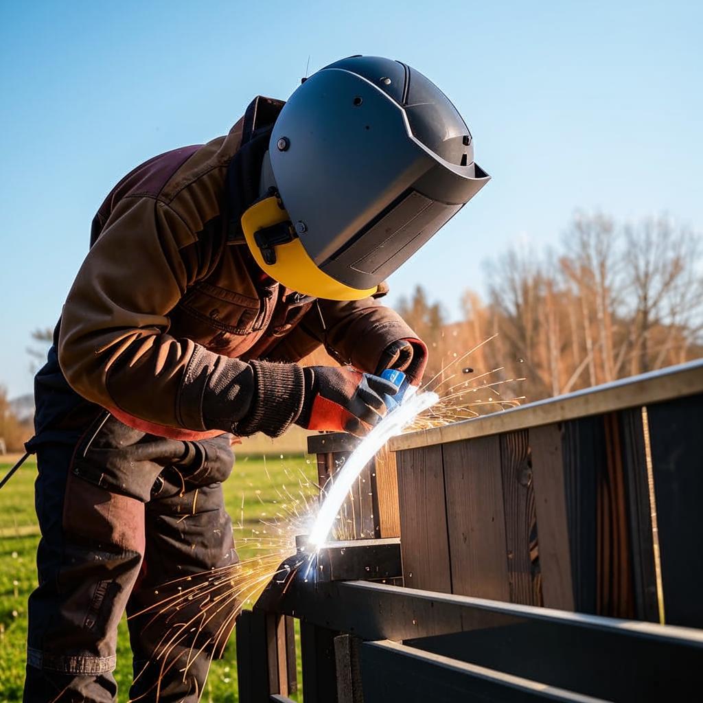 Ограждения из металла       Установка ограждений и сварочные работы. Профессиональный строитель и сварщик делится опытом установки ограждений и сварочных работ при их монтаже, а также дает рекомендации по выбору материалов и сварочным работам для ограждений из металла. установка ограждений, сварочные работы, строительство, металл, ограждения, ворота, калитки, двери, материалы для ограждений, рекомендации по материалам, сварка металла